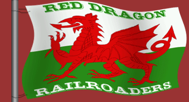 Red Dragon Railroaders Flag