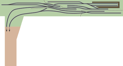 Trackplan of Cwmderi