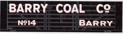 picture of Barry Coal Co.  wagon