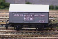 photo of South Wales Portland Cement covered wagon